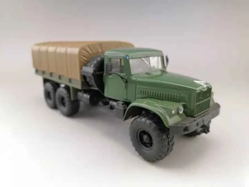 1/43 сплав России КАМАЗа крас краз транспорт Игрушечная модель грузовика автомобили съемный грузовик фургон Детская Коллекция игрушки автомобиль