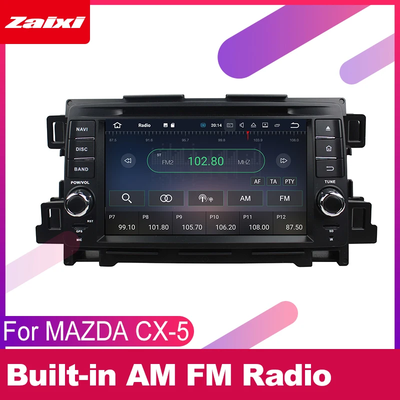 ZaiXi android автомобильный dvd gps мультимедийный плеер для MAZDA CX-5 2011~ 2012 автомобильный dvd Навигатор Радио Видео Аудио плеер Navi карта