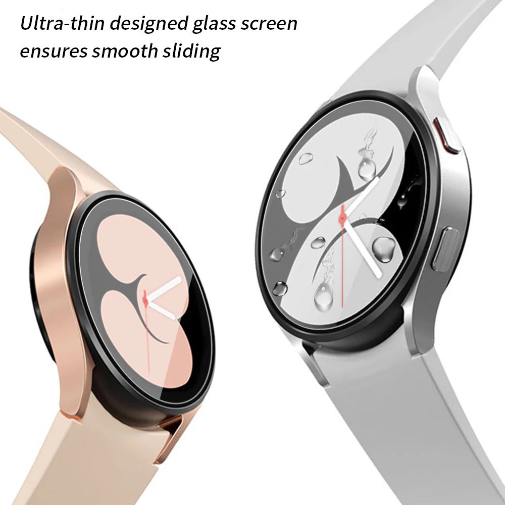 Tempered Glass Film for Samsung Galaxy Watch 4/5 40mm 44mm  Watch 42mm 46mm HD Clear Screen Protector for Galaxy Watch 5pro 45mm