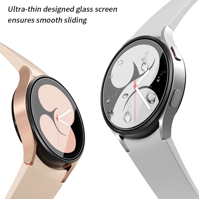Película de vidrio templado para Samsung Galaxy Watch 4, Protector de pantalla HD transparente antiarañazos, 40mm, 44mm, 42mm, 46mm