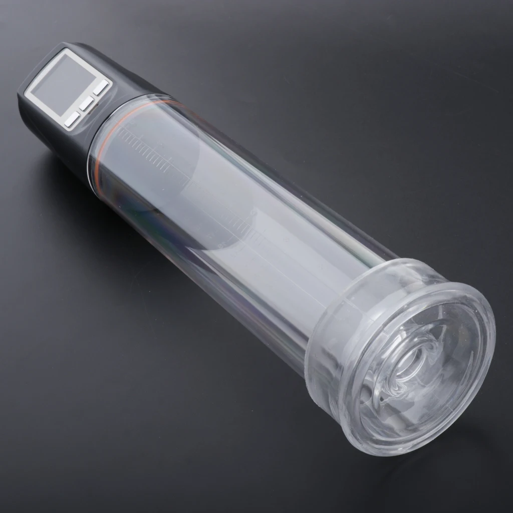 USB Automatic Male LED Display Penes Enlarger Trainer Extender Delay Lasting Exercising Vacuum Pump Massager Aircraft Cup