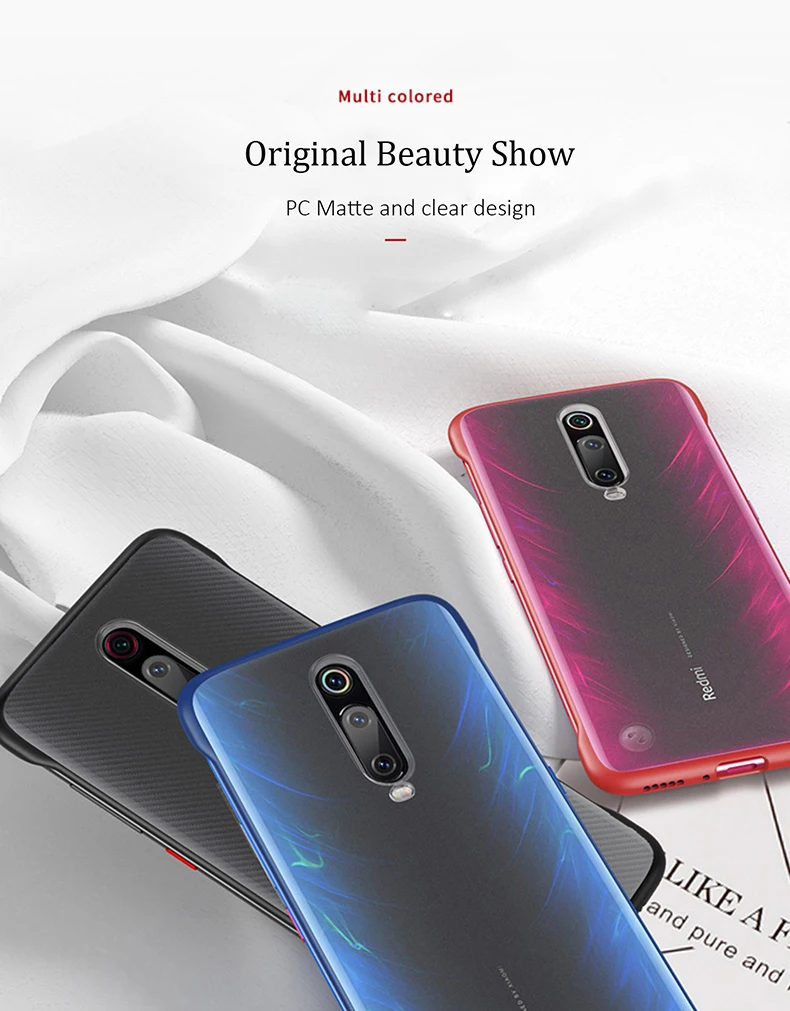 Жесткий прозрачный чехол для Xiao mi A3 mi A2 Red mi 7 7a Note 7 6 5 Plus тонкий прозрачный чехол для Xiaomi mi 9 9SE CC9E CC9 9t Pro Coque