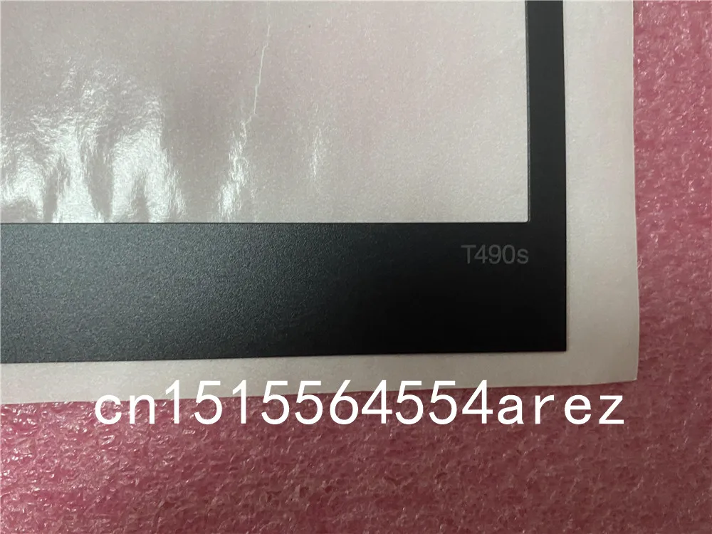 레노보 씽크패드 T490s 용 LCD 베젤 커버 스티커 프레임 케이스, 신제품, RGB 02HM516 02HM500