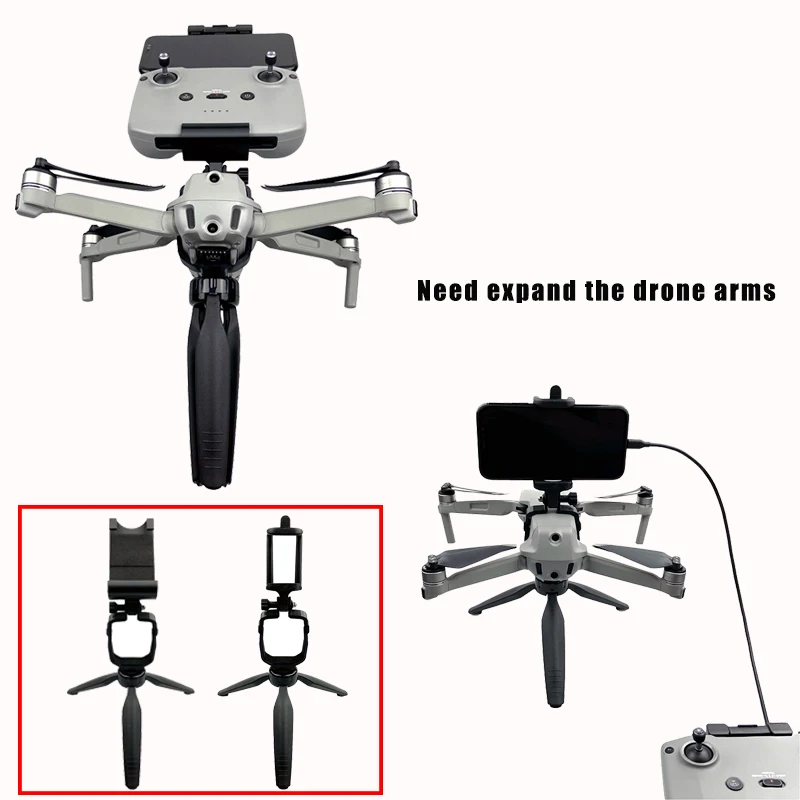 Details about   For DJI Mavic Mini Drone Handheld Gimbal Stabilizer Tripod Holder Bracket Stand