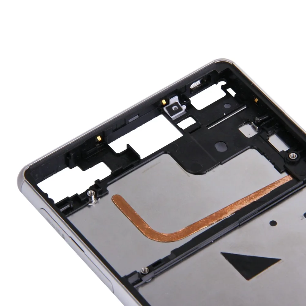 1 шт. Высокое качество для Sony Xperia Z3(одна sim-карта) Регулятор переднего Корпус рамка рамки lcd