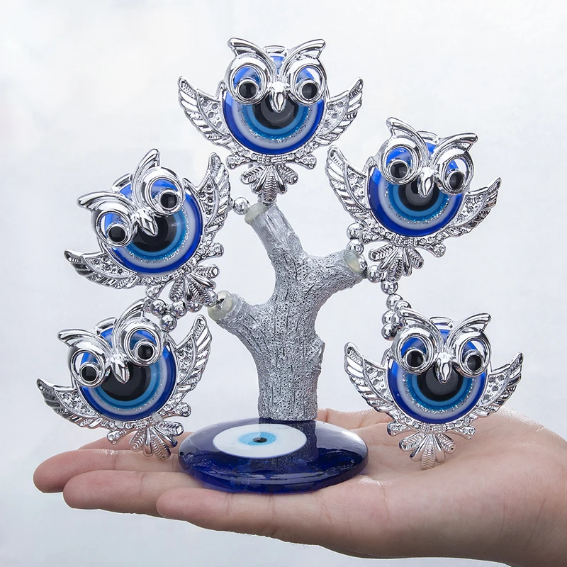Feng Shui Owl Protection Ring | Good Luck Charm Amulet For Men & Women (Adjustable Metal Ring) - View #3