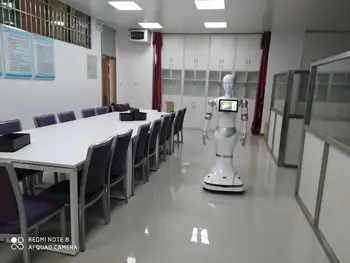 شراءفندق مدرسة مستشفى مكتبة معرض عرض محادثة روبوت الروبوت التعرف على الوجه استقبال روبوت دليل الصوت الروبوت