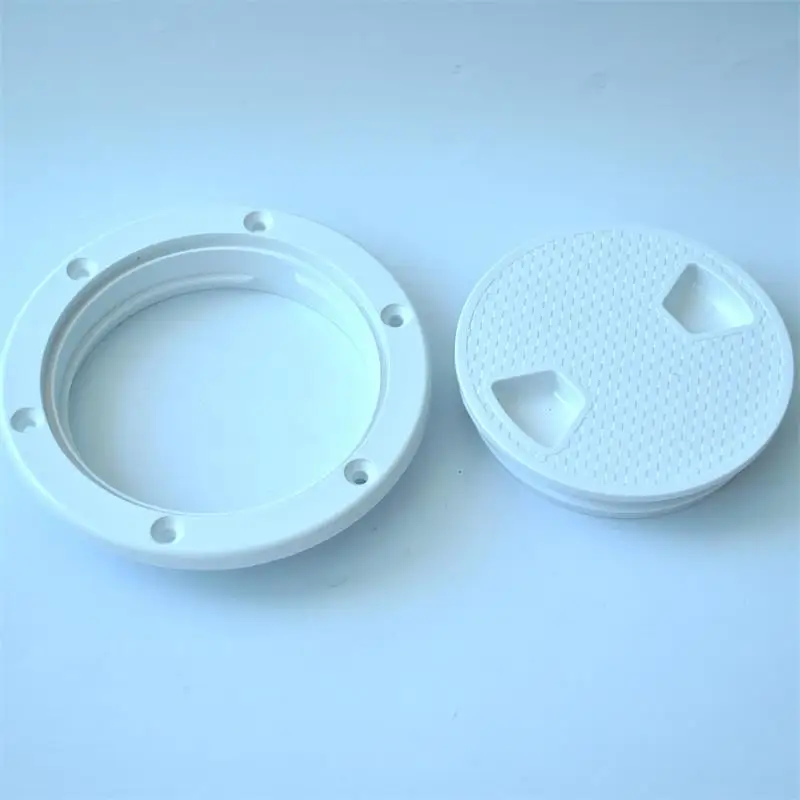 Cross Border for High Quality Marine Hardware do shuo/isure Nylon Plywood Plate Circle Nylon Deck Plate 4-Inch