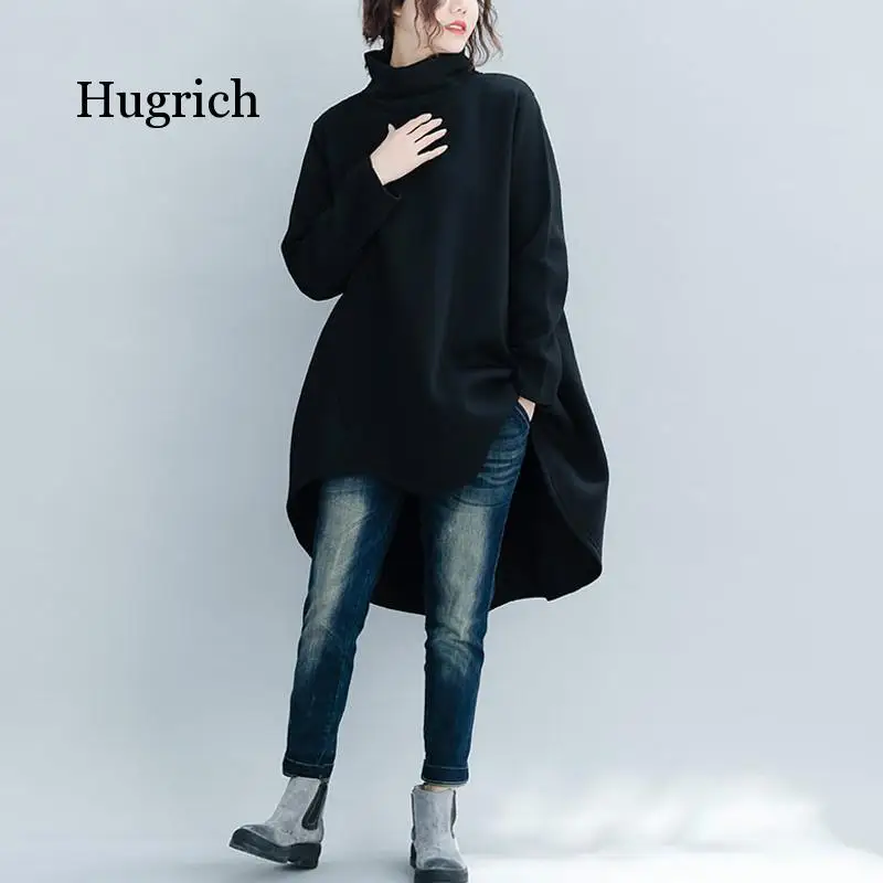 Women Pullover Winter Warm Hoodies Sweatshirts Cotton Knitted Thicken Top Female Loose Clothes 2021