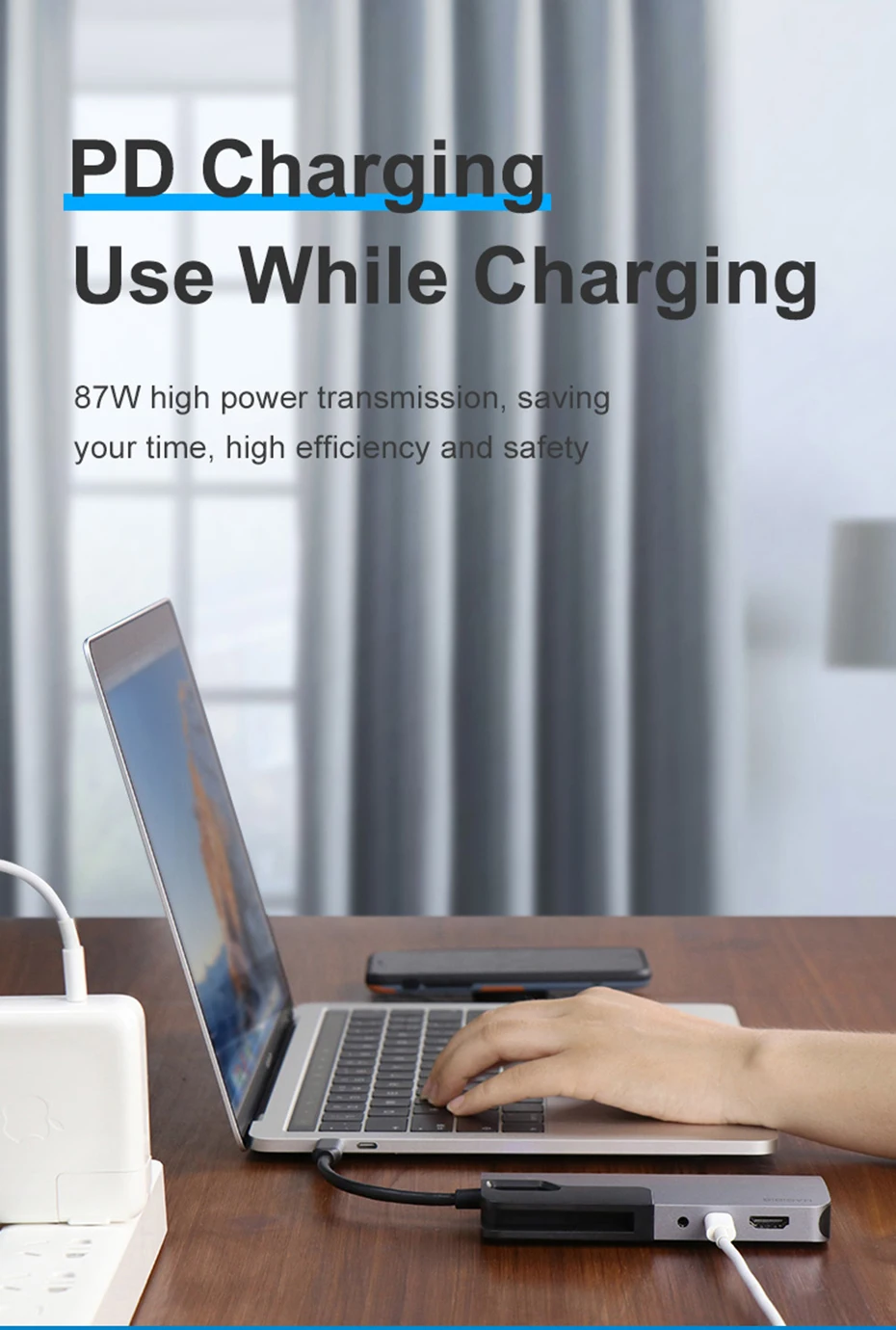 a usb 3.0 hub hdmi vga adaptador