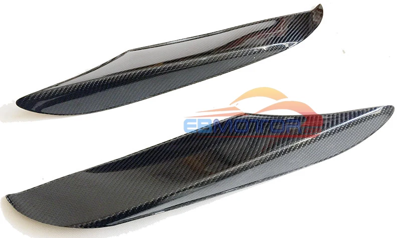 ebmotor-com REAL CARBON FIBER FRONT BUMPER COVER 1pair FOR BMW F12 F13 F06 M6 MODELS 2013UP 5_9409