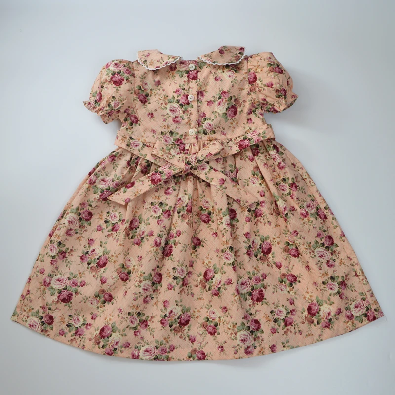 algodão vintage princesa, roupas de menina, crianças, verão, 1, 2, 3, 4, 5, 6, 2021