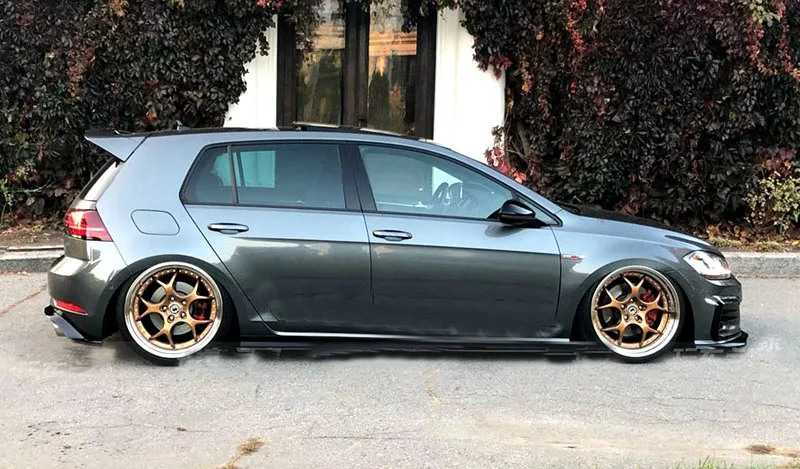 Для Volkswagen GOLF 7 MK7 MK7.5+ FRP материал праймер цвет украшение в виде хвостового крыла задний багажник спойлер на крыше(не forGTI