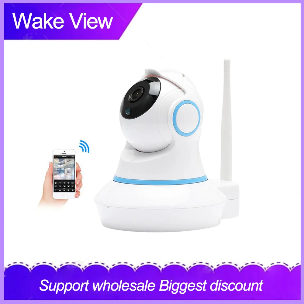 Миниатюрная беспроводная IP-камера видеонаблюдения WakeView Smart 720P 1080P Wi-Fi 1 МП 2 Мп iCSee