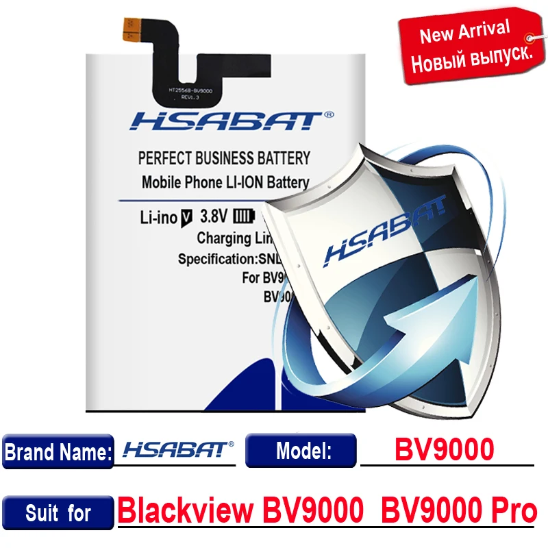 for Blackview BV9000 HSABAT 12000 мА/ч, Батарея для Blackview Ultra A6 BV8000 BV6000 BV6000S BV7000 BV9000 BV9500(BV7000 BV8000 BV9000 BV9500 Pro - Цвет: for Blackview BV9000