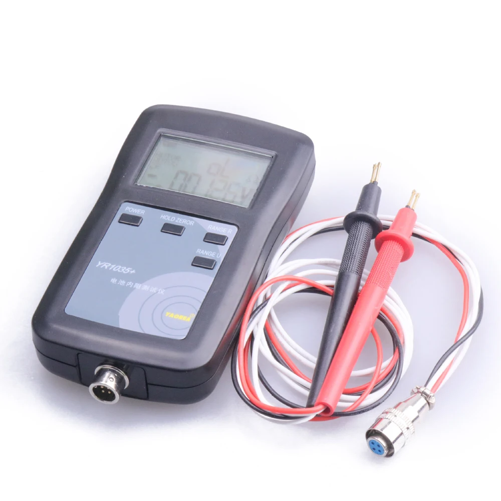 Resistance Tester 4-wire YR1035 YR1030 High Accuracy Fast Li-thium Battery Internal Resistance Test Instrument 100V Electric Vehicle Group 18650