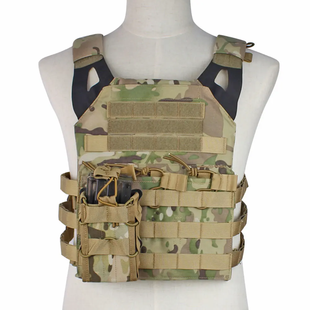 1000D нейлон Molle система подсумок двойной слой сумка для хранения Airsoft тактический AK 7,62 M4 5,56 винтовка принадлежности для охоты