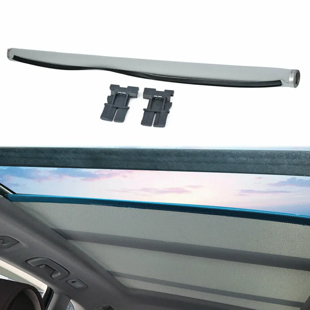 Солнцезащитный козырек кукурузный серый 1K9877307B подходит для VW Sharan TIGUAN Golf Audi Q5 - Цвет: Серый