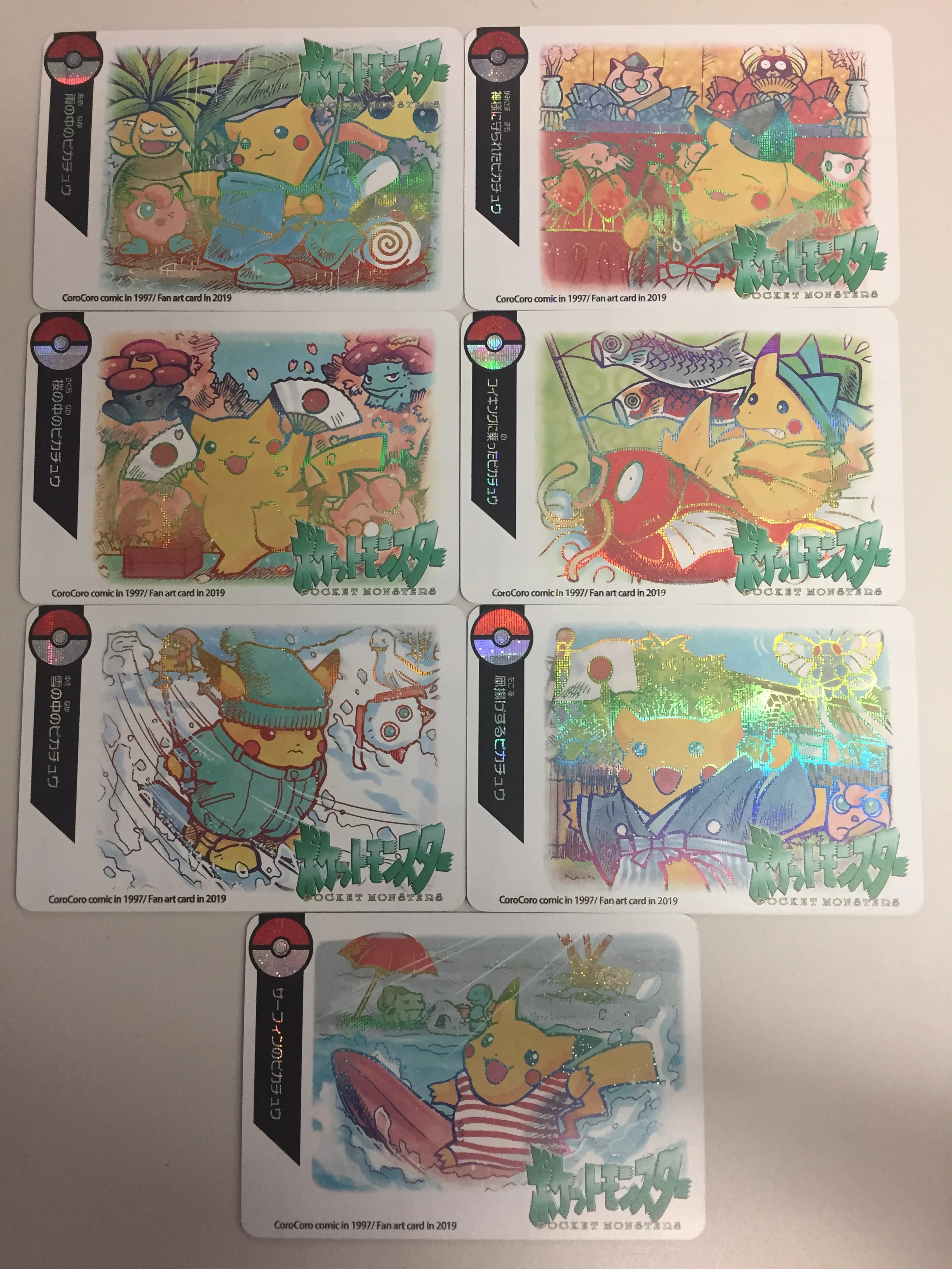 Pokemon держатель для карт Monster Pet elves Po can dream Pikachu для карт для путешествий