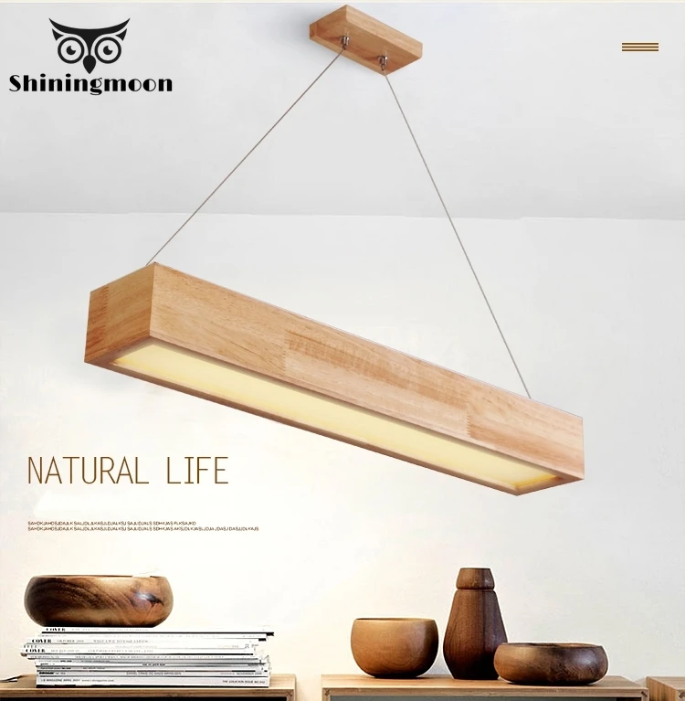 

Nordic Pendant Lights Ccreative Wooden Adjustable Kitchen Dinning Room Pendant Lamp Cafe Loft Hanging Lamp Suspension Lighting