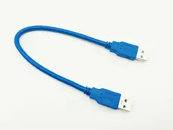 5 шт. 30 см USB 3,0 кабель Мужской к usb-вилке Удлинительный кабель супер скорость USB 3,0 удлинитель данных Кабо шнур для HDD PC компьютер Майнинг
