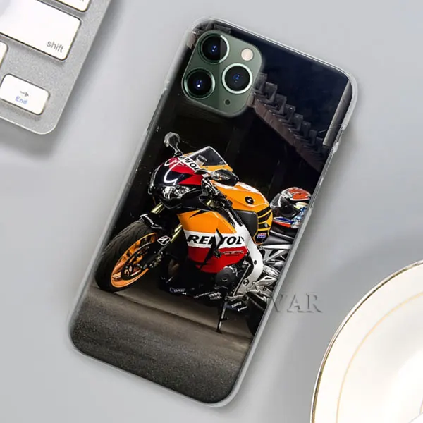 13 Лучший крутой мотоциклетный чехол для Apple iPhone 11 Pro 11 Pro MAX X XR XS MAX 7 8 6 6s Plus 5s SE Hosing Cover Coque - Цвет: 13