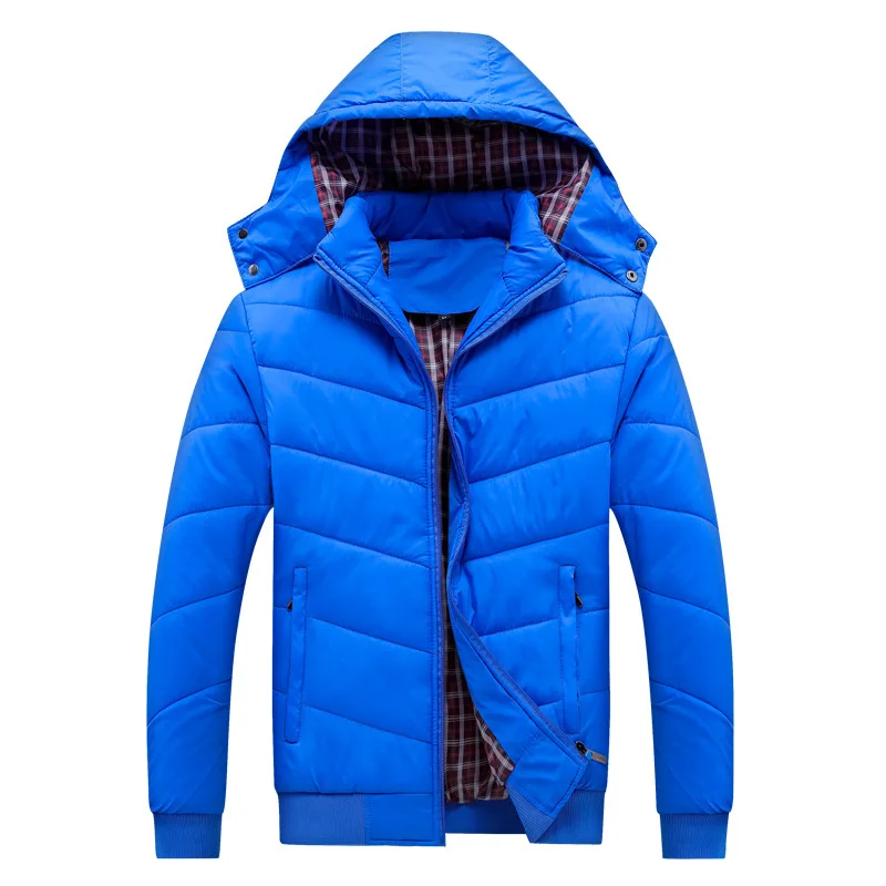 Стиль, AliExpress, мужское хлопковое Стеганое пальто, мужской пуховик, хлопковое Стеганое пальто, одежда в Корейском стиле, однотонное, теплое, плотное