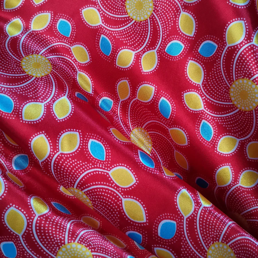 Этнические мягкие атласные Сатиновые Ткани tilda, шелковистые печатные ленты для шитья