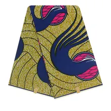 Анкара африканская ткань оптом воск печатает ткань напечатанный хлопок воск ткань для вечерние H190722