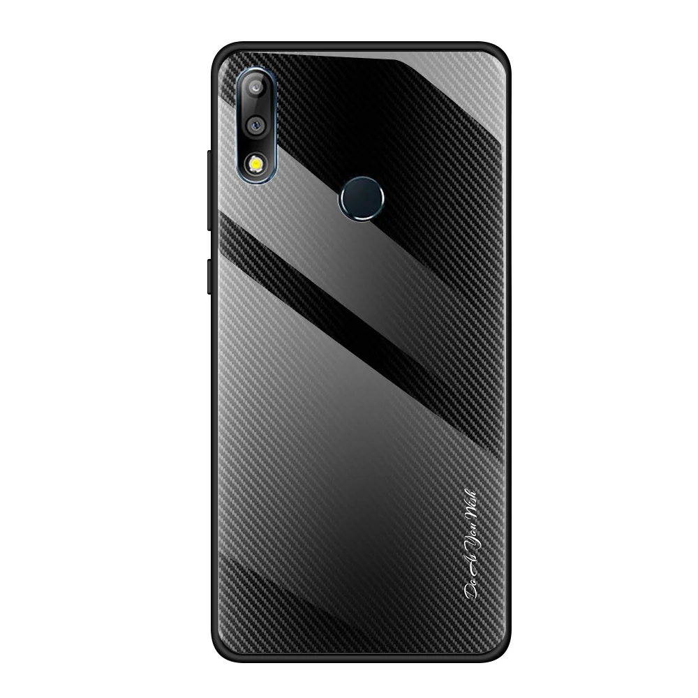 WL-5 Для Asus Zenfone Max Pro M2 ZB633KL ZB631KL M1 ZB601KL ZB602K модный бизнес градиент закаленное стекло Капа - Цвет: WL-5