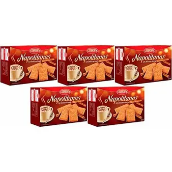 

Cuétara Napolitanas Cinnamon Biscuits 500 gr. - [Pack 5]
