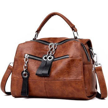 

Fashion Leather Women's Handbags Casual Backbag Multifunction Bagpack Female Shoulder Bag High Quality Messenger Bag Bolsa Mujer
