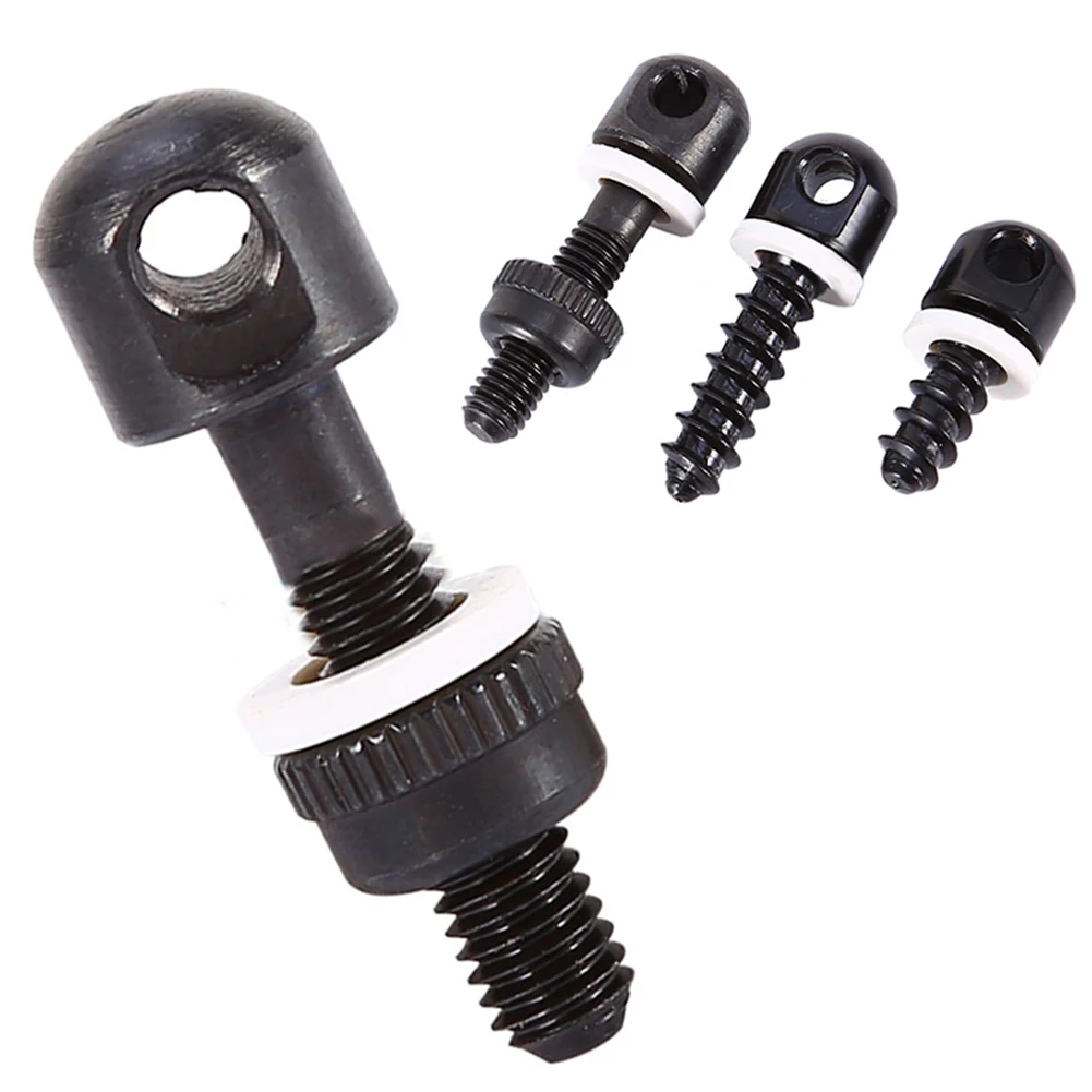 

3 pcs Metal Screw Gun Sling Mounting Kit Standard Sling Swivel Studs For Rifles Stud Base