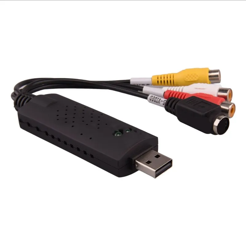 

Hot High-quality Professional USB 2.0 Audio Video VHS To DVD PC Converter Capture Card Adapter Win 7 8 10 64