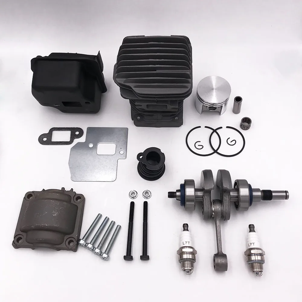

Cylinder Piston Ring Crankshaft Muffler Set Fit For STIHL MS250 Lawn Mower Parts
