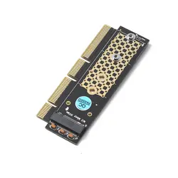 Новый PCI-E NGFF M.2 Накопитель SSD с протоколом NVME к PCI-E 3,0 16x M Адаптер для ключей расширитель HDD Разъем для карты расширения конвертер плата Riser Card