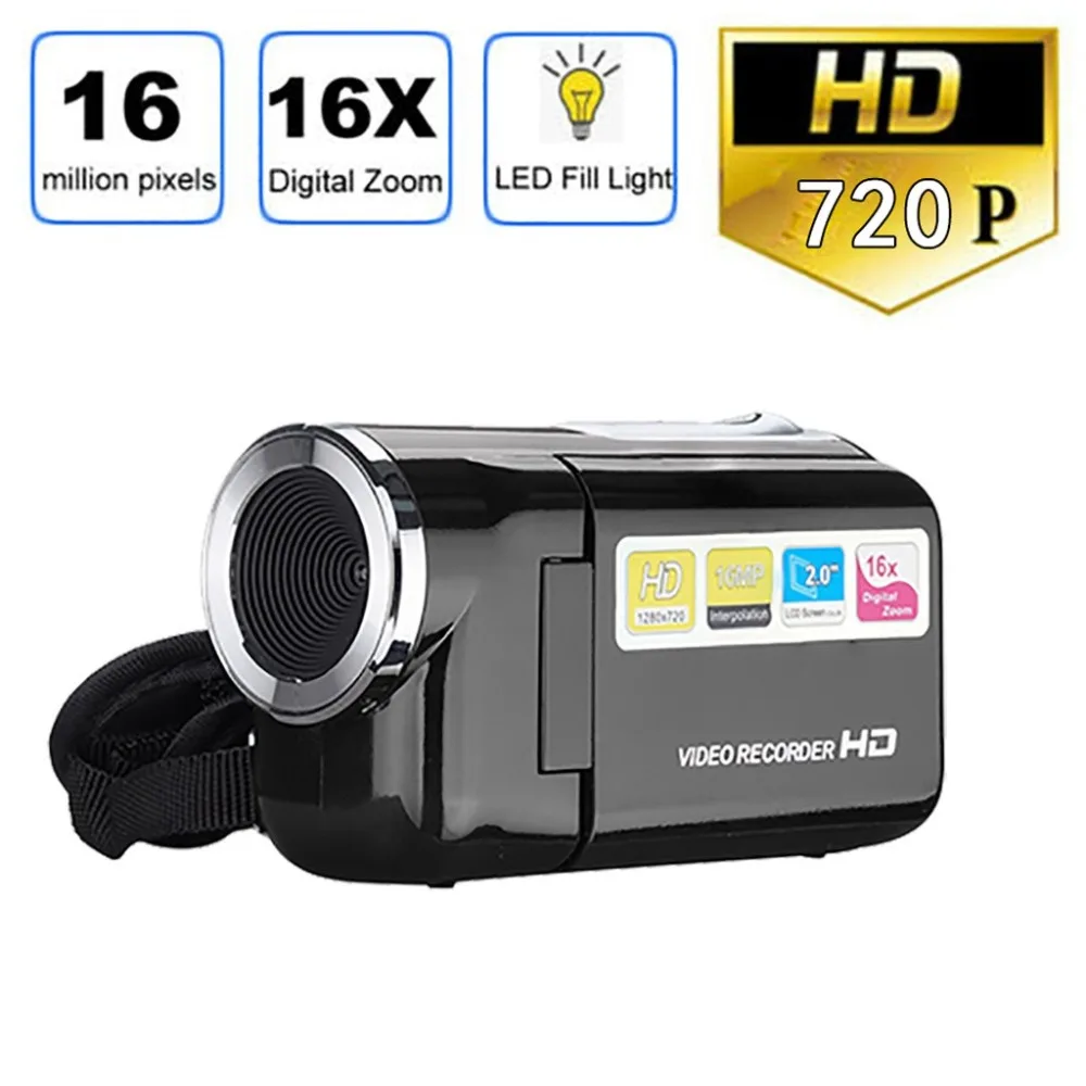 

2.0 inch TFT LCD Screen Digital Camera XD22 16MP HD 1280 x 720 16X Digital Zoom Toy Camera Video Recorder Mini Kids/Baby Camera