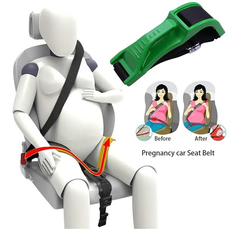 Pregnant Women Belly Bump Belt Maternity Car Seat Belt AdjusterSafety Comfort 