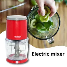 MIXDOR 500 мл электрическая мясорубка 4 лезвия 400 Вт кухонный комбайн Овощной фруктовый блендер измельчитель для дома 220 В