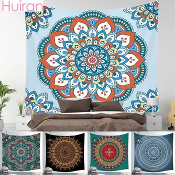 

1.5x1.5m Mandala Indian Tapestry Bohemian Decor Home Decor Tapestry Wall Hanging Room Witchcraft Supplies Psychedelic Tapestry