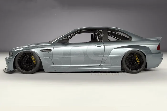 FRP стекловолокно комплект подходит для 98 05 E46 M3 Coupe GP PD RB стиль тела передний губ