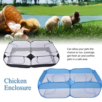 

Chicken Enclosure For Small Animals Outdoor Garden Multifunction Large Ducks Easy Install Farm Pet Supplies Goose Home Foldable