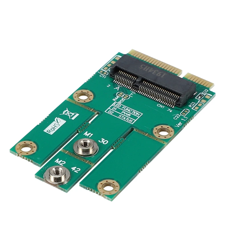 M.2 NGFF к Mini PCI-E адаптер для M.2 Wi-Fi Bluetooth плата Wireless WLAN Card Intel для ноутбука