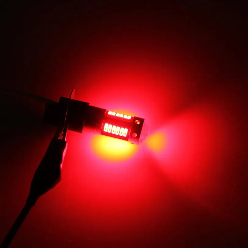 CARPRIE 2 шт. Автомобильный светодиодный лампы H3 4014 30SMD лампы высокой Мощность Автомобильный светодиодный Противотуманные фары Высокое качество 90724 - Испускаемый цвет: red