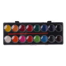 12/16/18 Цвет Чистка для лица и тела Краски масло Краски ing макияж набор нарядное платье пигмент 95AD