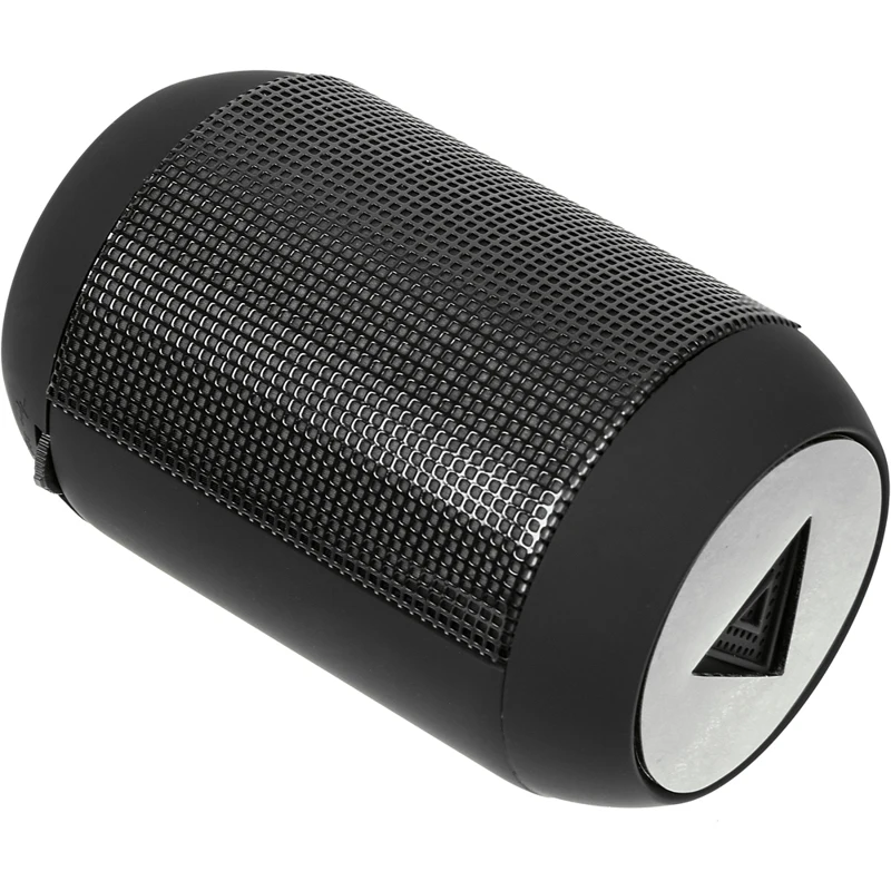 Колонка порт. Ginzzu GM-999C черный 3W 2.0 BT/3.5Jack/USB 2200mAh