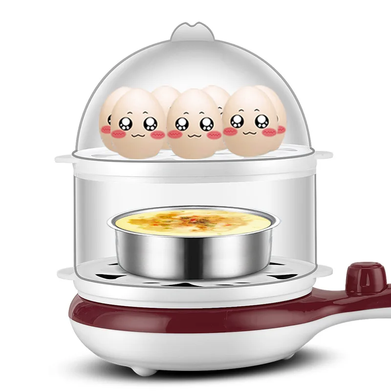 

Manufacturers Direct Selling Double Layer Small Frying Pan Omelette Maker Egg Boiler Small Egg Steamer Breakfast Machine Non-sti