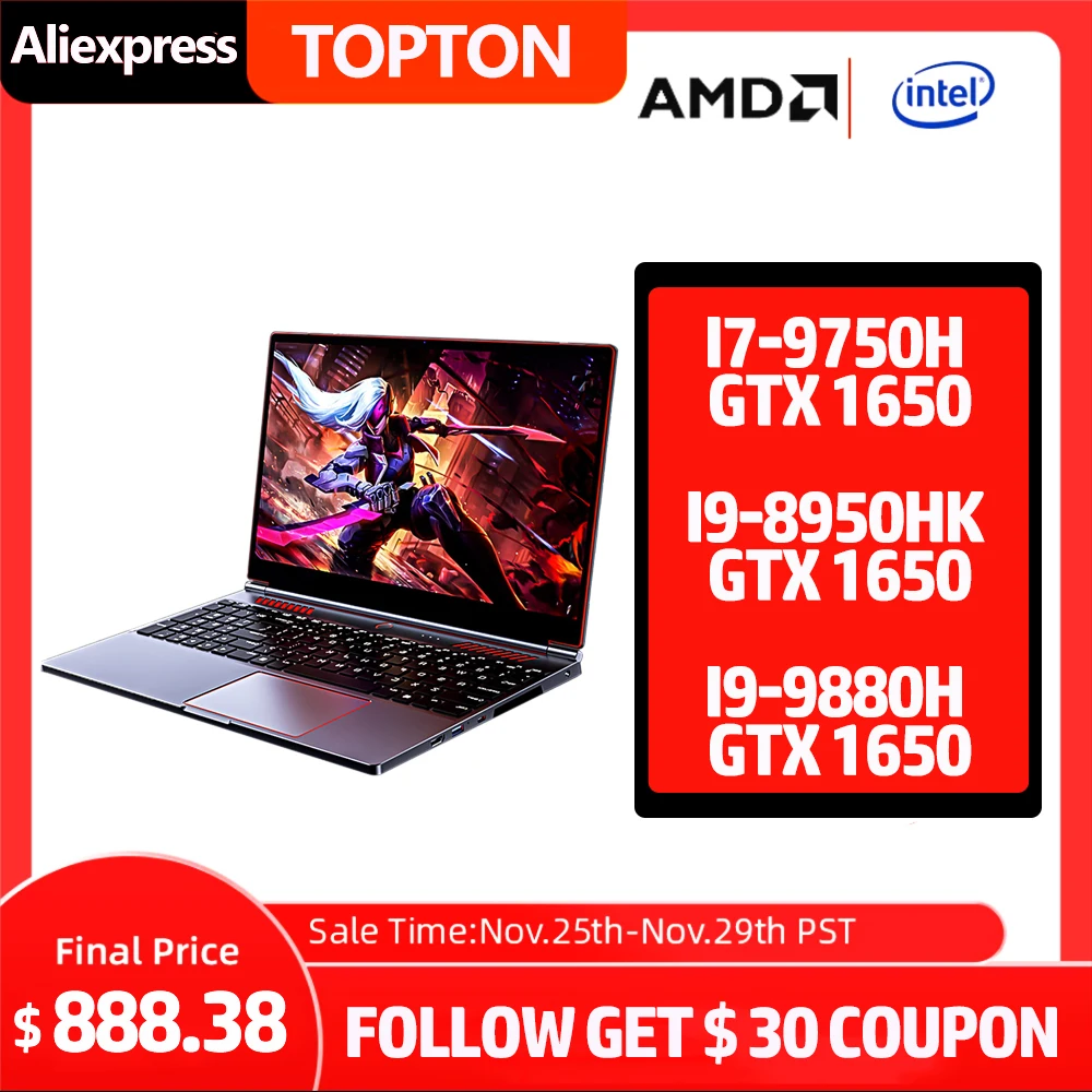 Игровой ноутбук 2021 дюйма 60 Гц FHD дисплей Intel Core i9-9880H до 16 1 ГГц Nvidia Geforce GTX 4 80 GDDR5 RGB