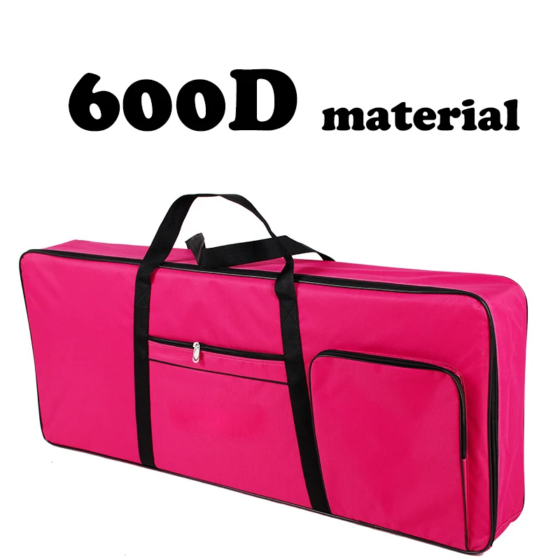 61 Key Keyboard Backpack Instrument Bag 420D/600D Nylon for Electronic Organ