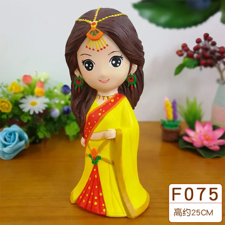 

F075 [High 25cm "Five Hundred a Variety of Optional DIY Vinyl Wrestling Is Not Bad Non-Gypsum Doll Coloured Drawing